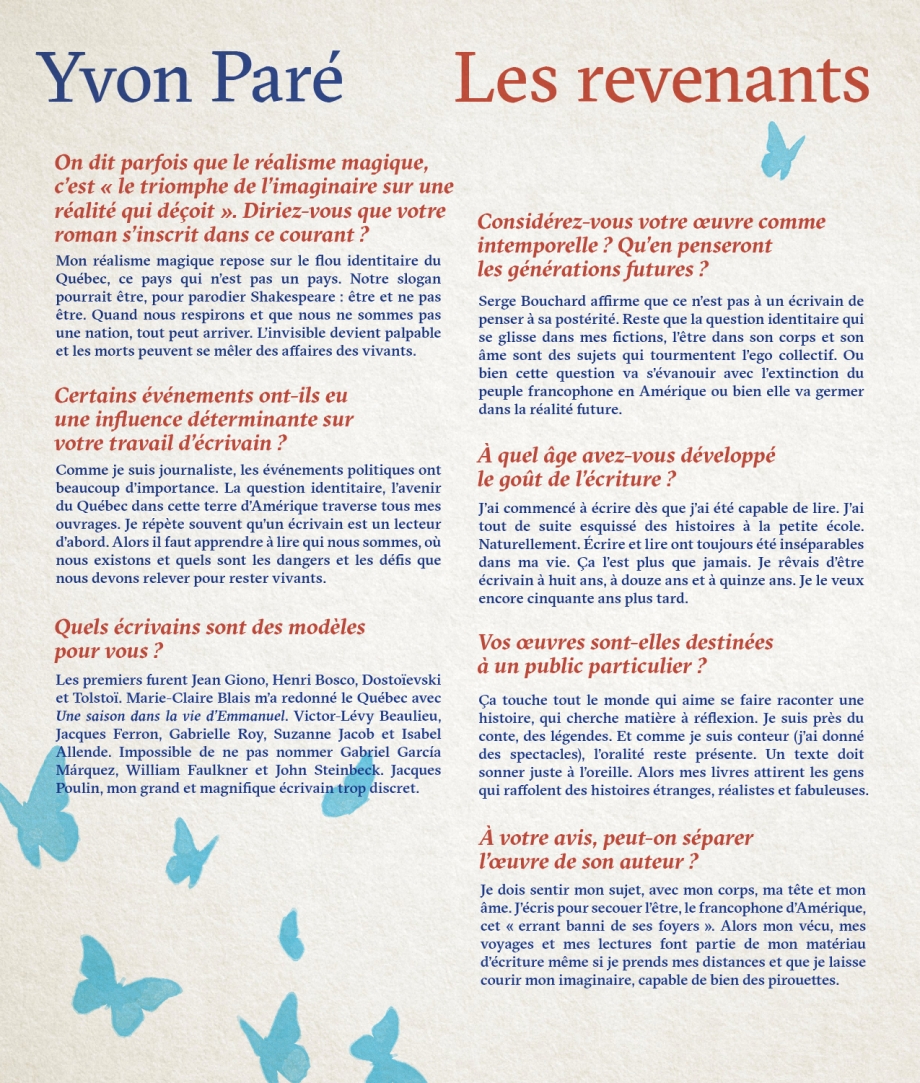 Paré interview
